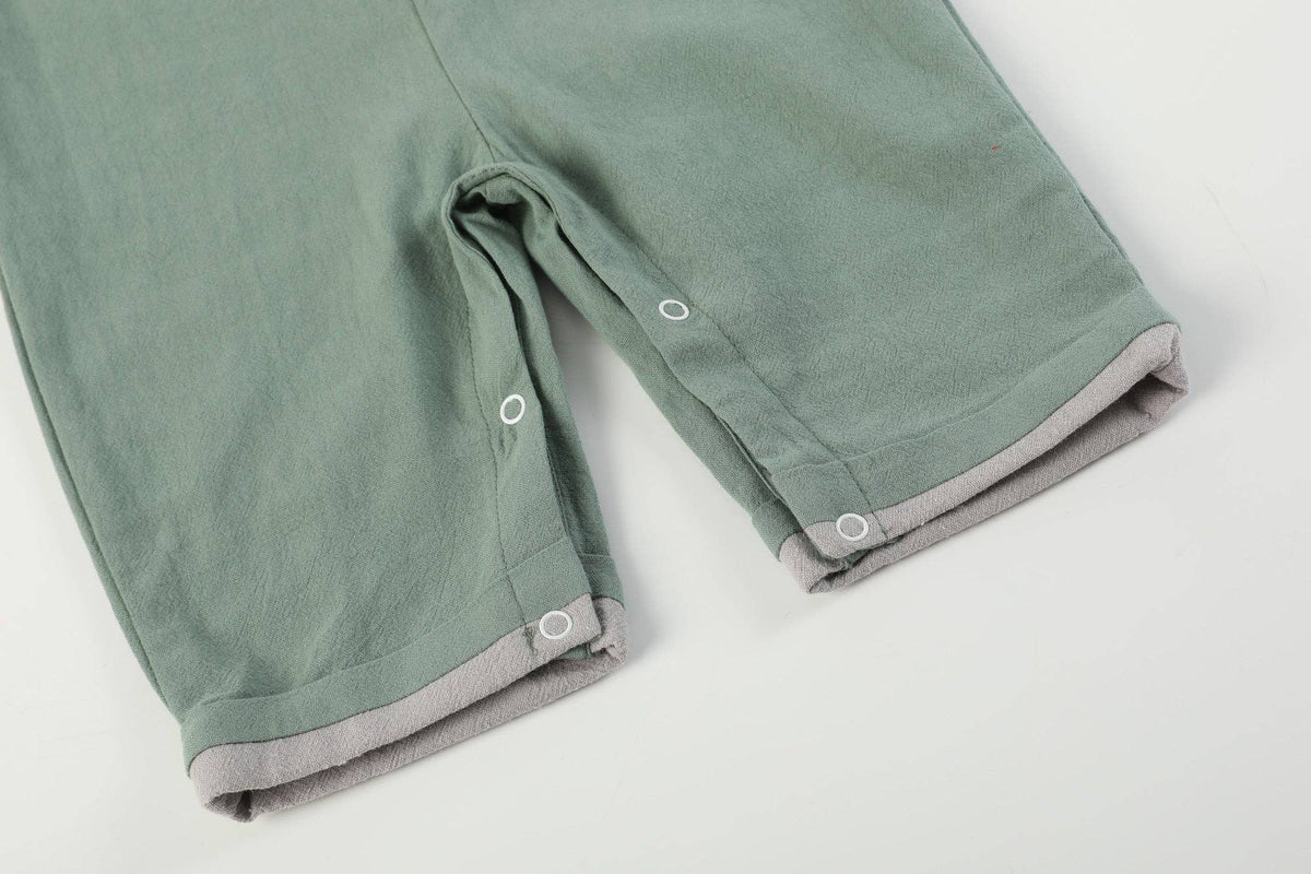 Mallard Smocked Overalls
