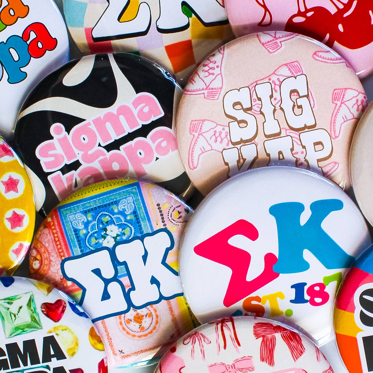 ALPHA DELTA PI Buttons