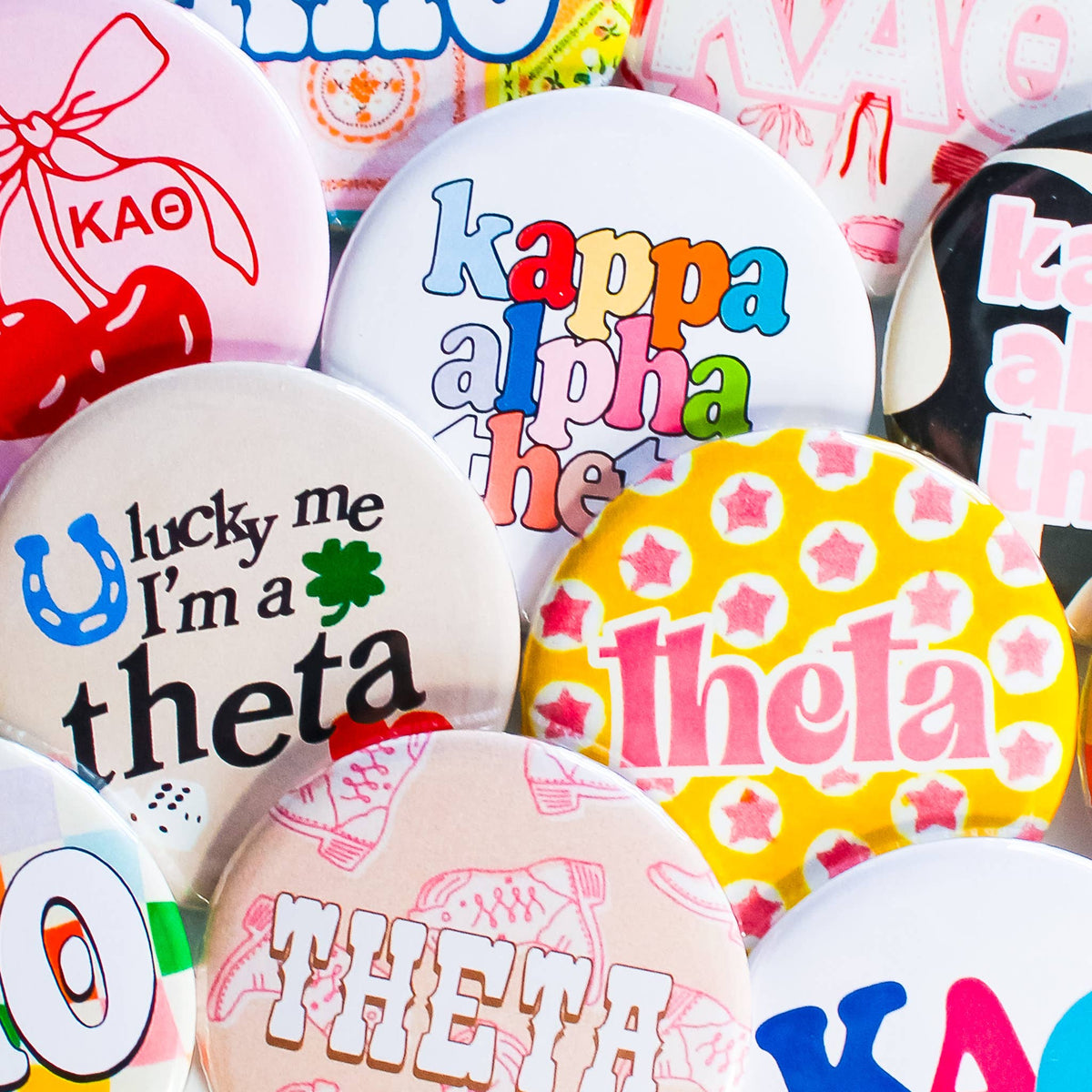 PHI MU Buttons