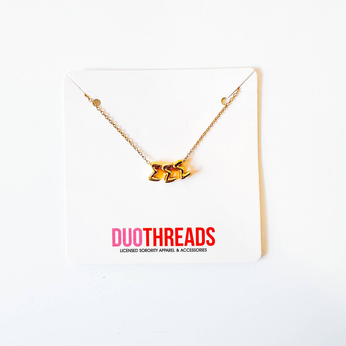 Bubble Necklace: ALPHA DELTA PI