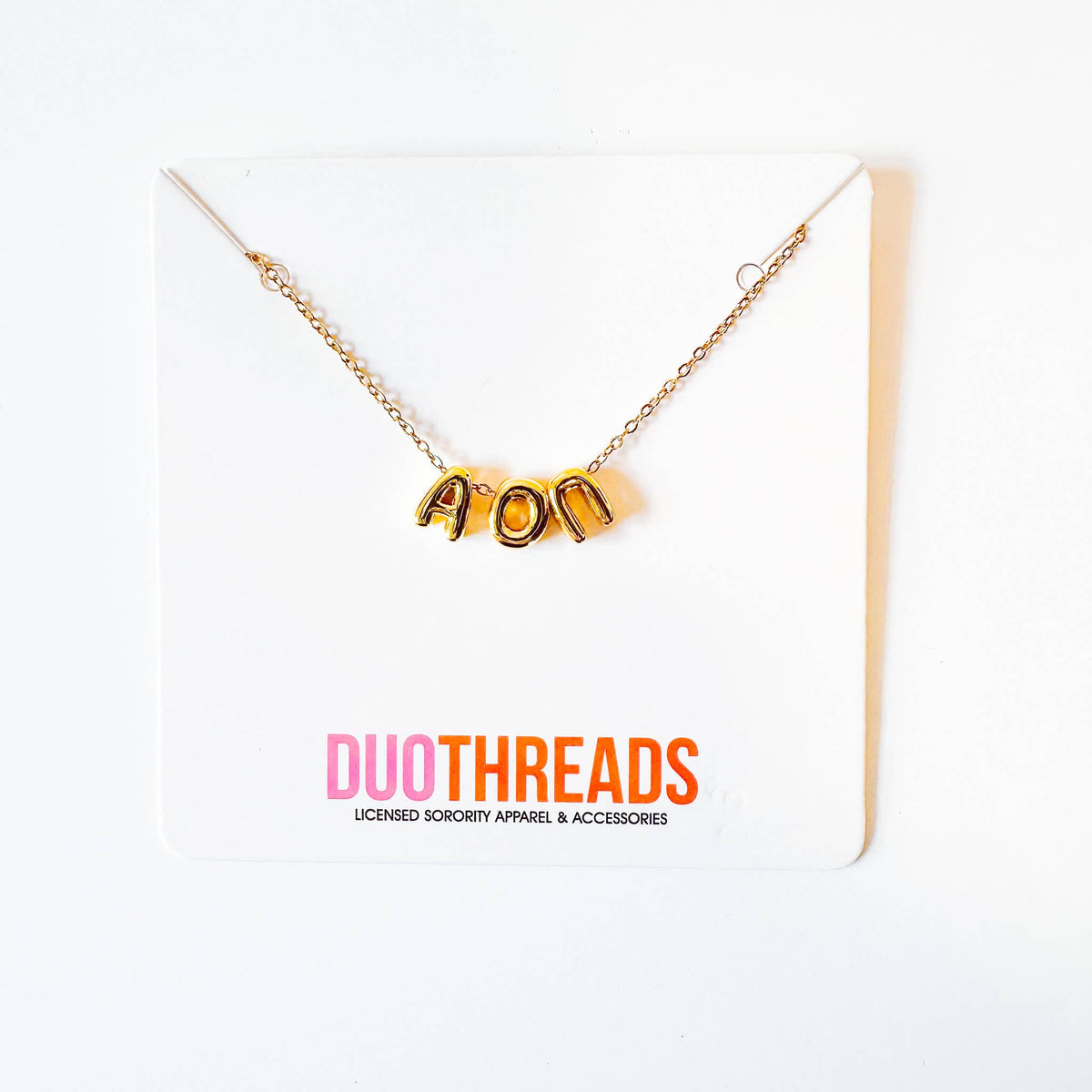 Bubble Necklace: ALPHA DELTA PI