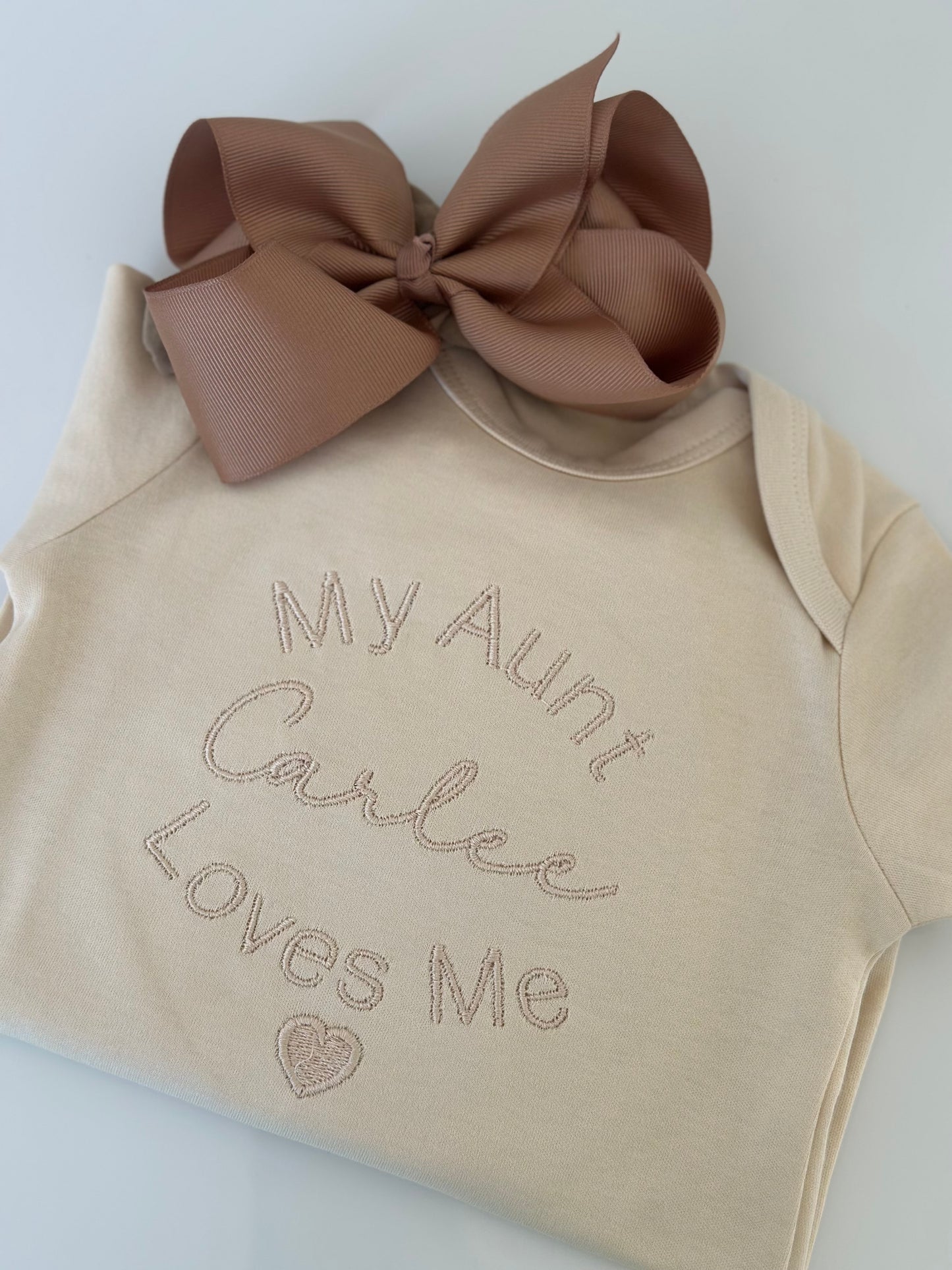 Someone Loves Me Baby Gown