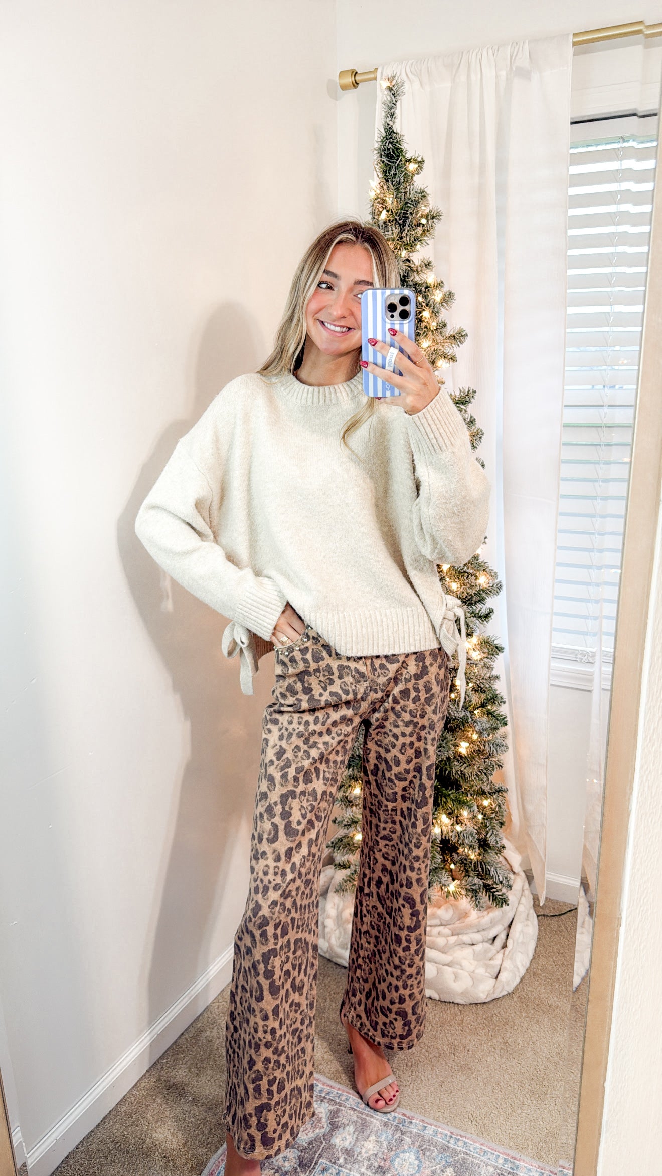 The IT Girl Leopard Studded Jeans