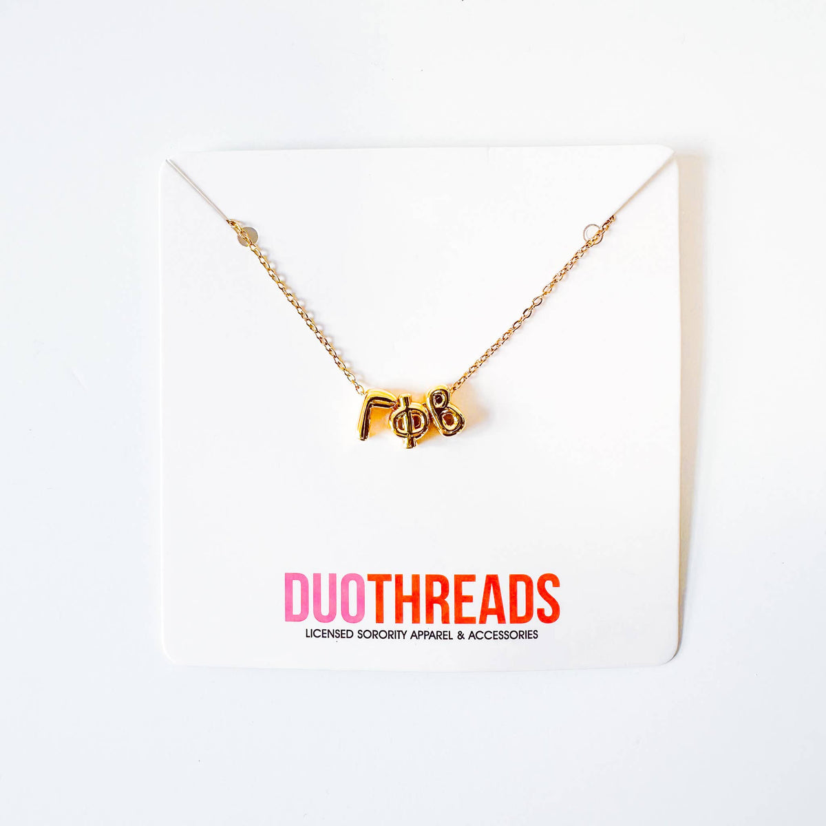 Bubble Necklace: ALPHA DELTA PI