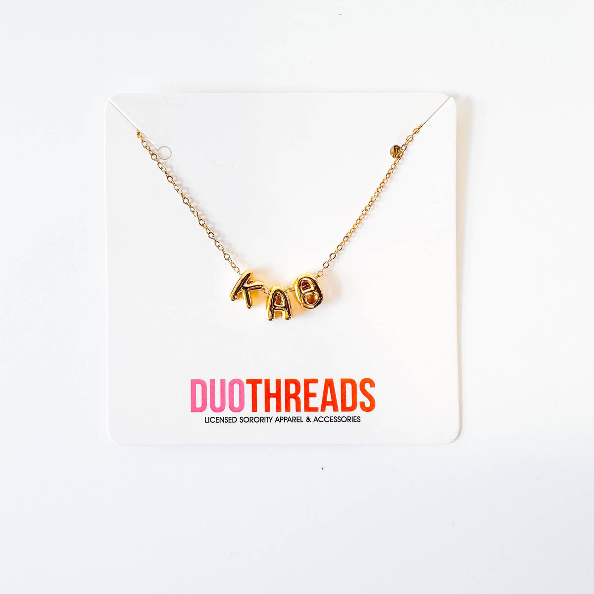 Bubble Necklace: ALPHA DELTA PI