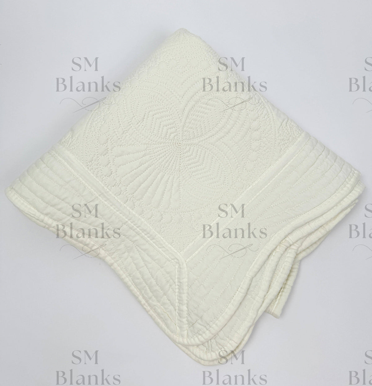 Ivory Baby Heirloom Quilt