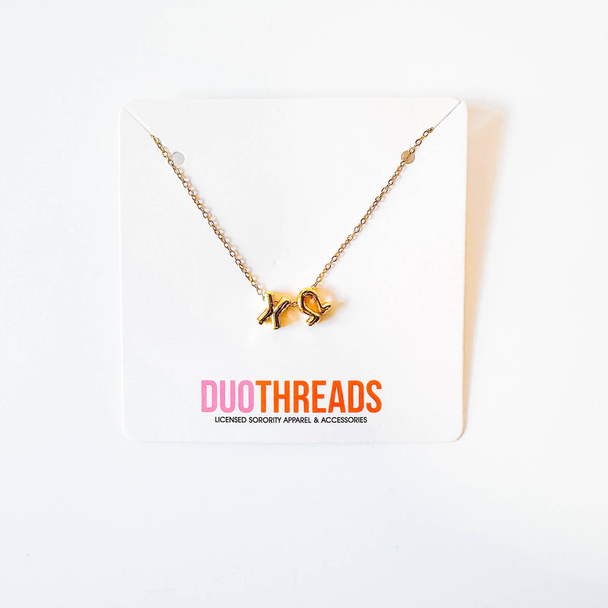Bubble Necklace: ALPHA DELTA PI