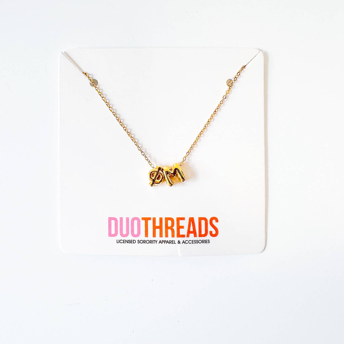 Bubble Necklace: ALPHA DELTA PI