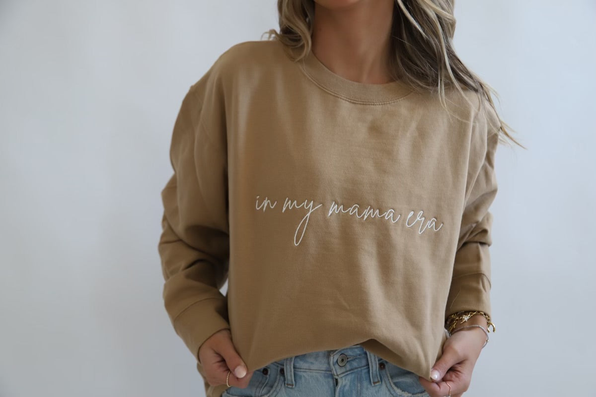 In My Mama Era Crewneck