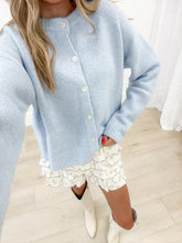 Load image into Gallery viewer, Cloud Nine Button Down Cardi | Blue