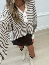 Load image into Gallery viewer, Chocolate Suede Skort