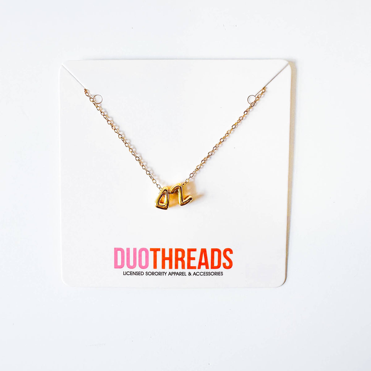 Bubble Necklace: ALPHA DELTA PI