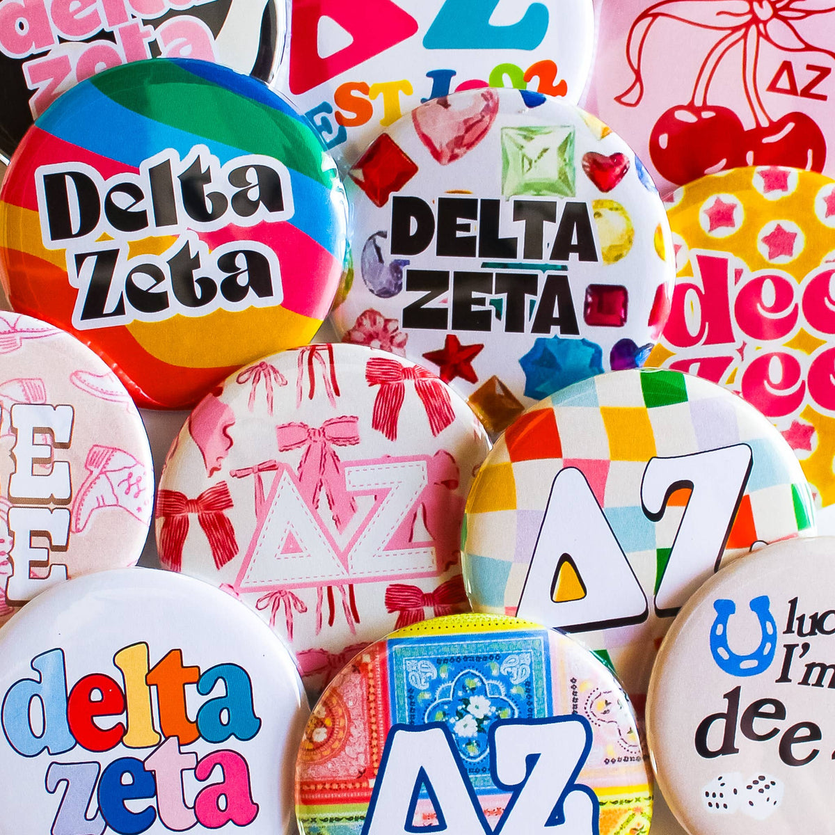 ALPHA DELTA PI Buttons