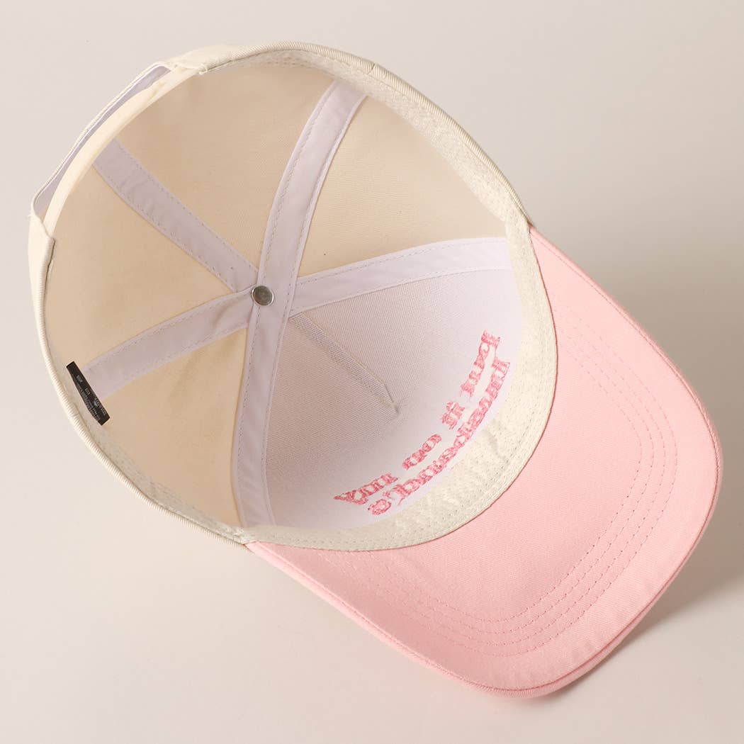 Put it on my husband's tab Hat | Pink