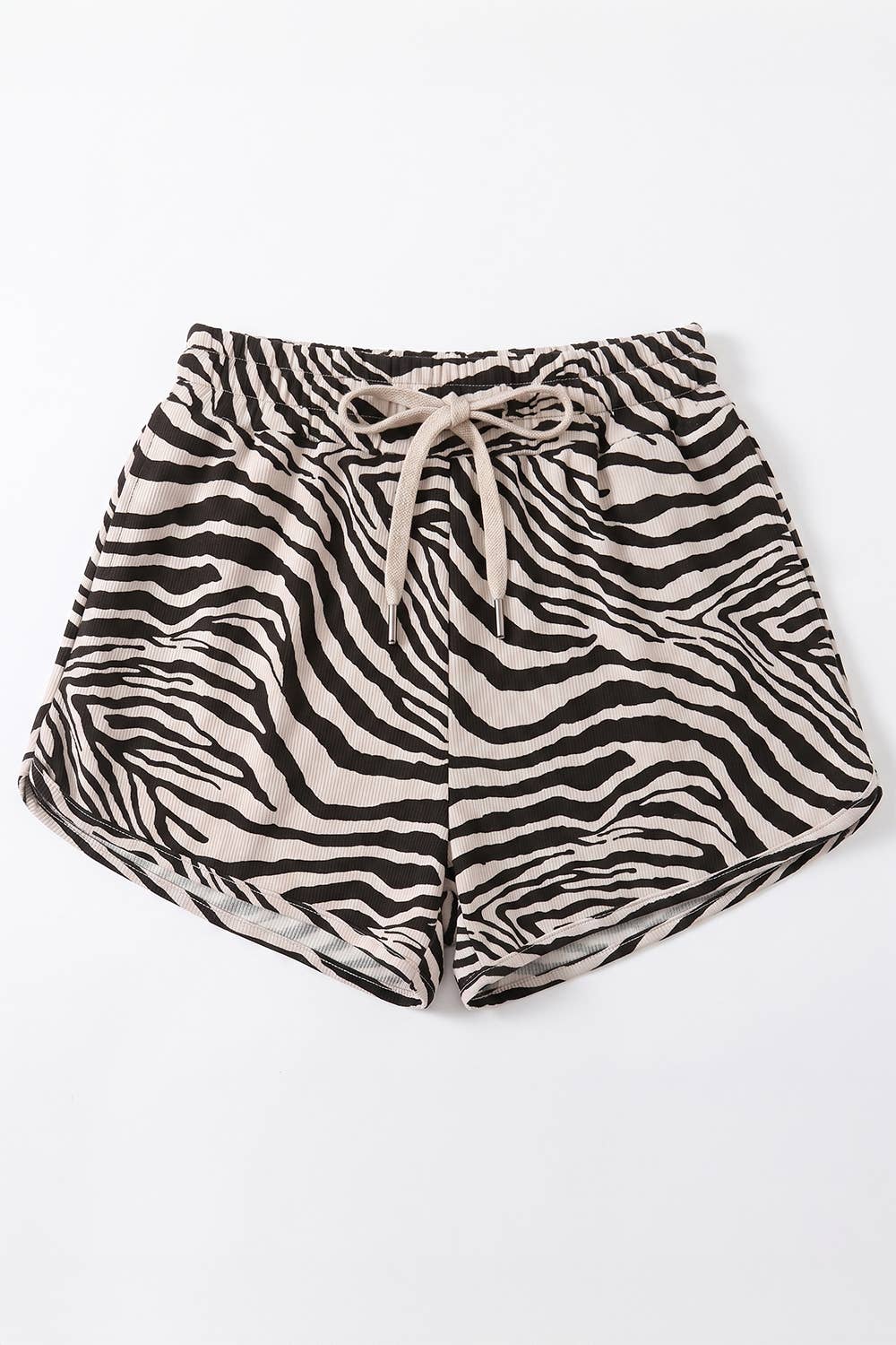 Cozy in Print Zebra Shorts