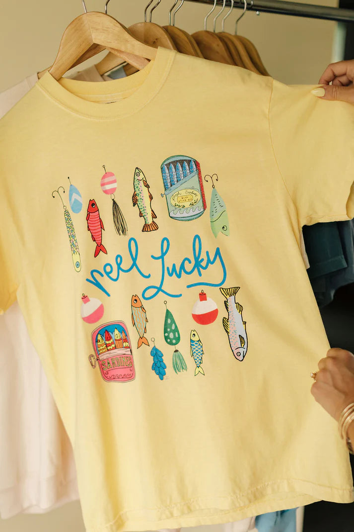 Reel Lucky Tee
