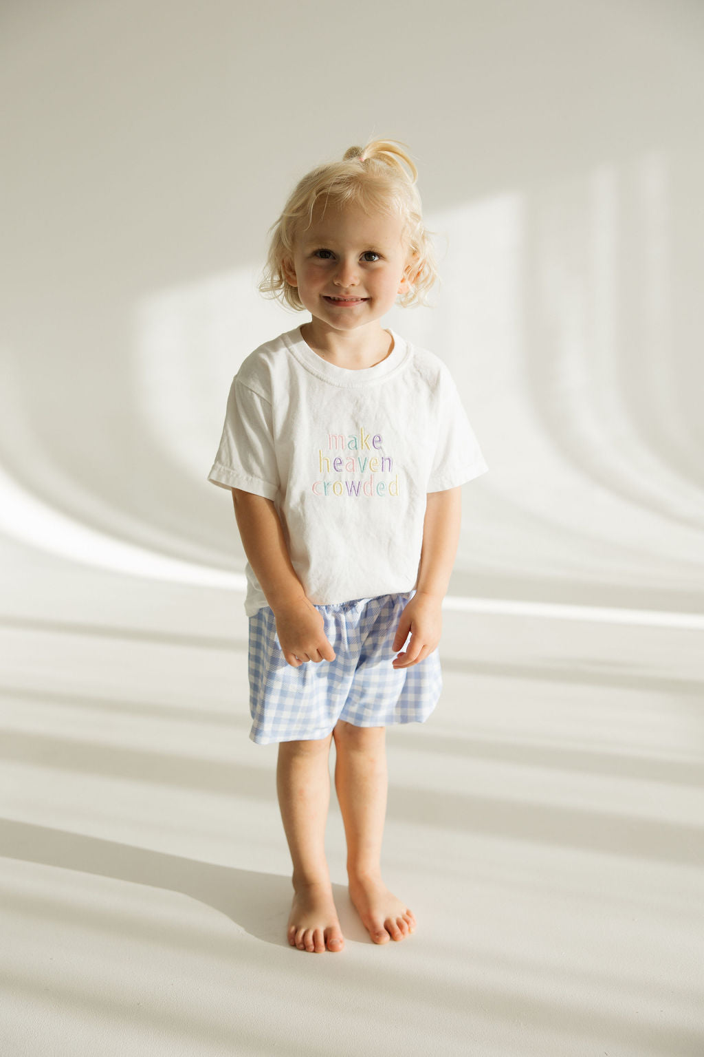 Make Heaven Crowded Embroidered Tee | Kids