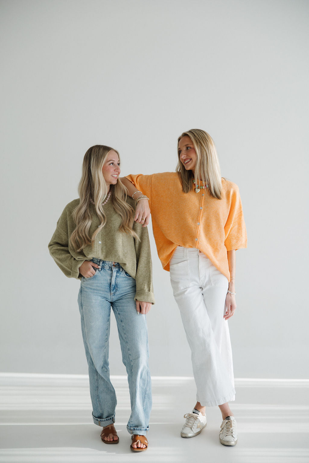 The Cloud Cardi | Orange