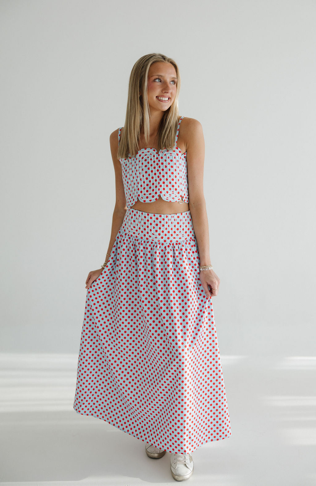 Stadium Lights Two Piece Skirt Set