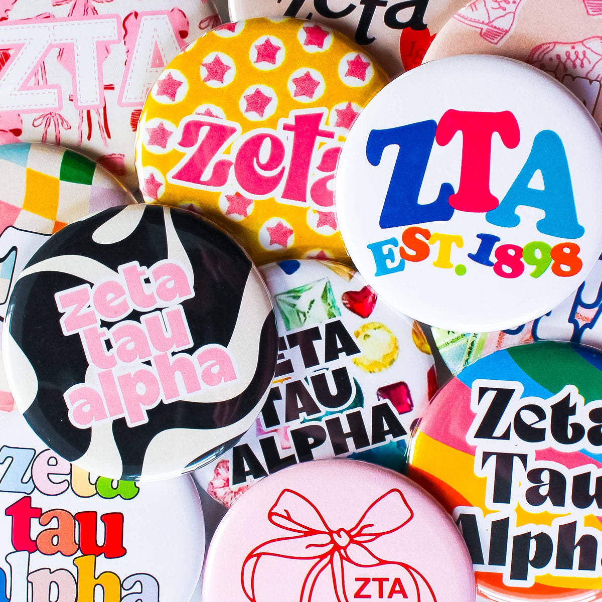 ALPHA DELTA PI Buttons