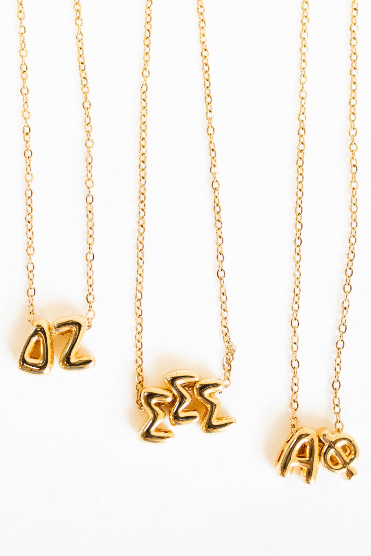 Bubble Necklace: ALPHA DELTA PI