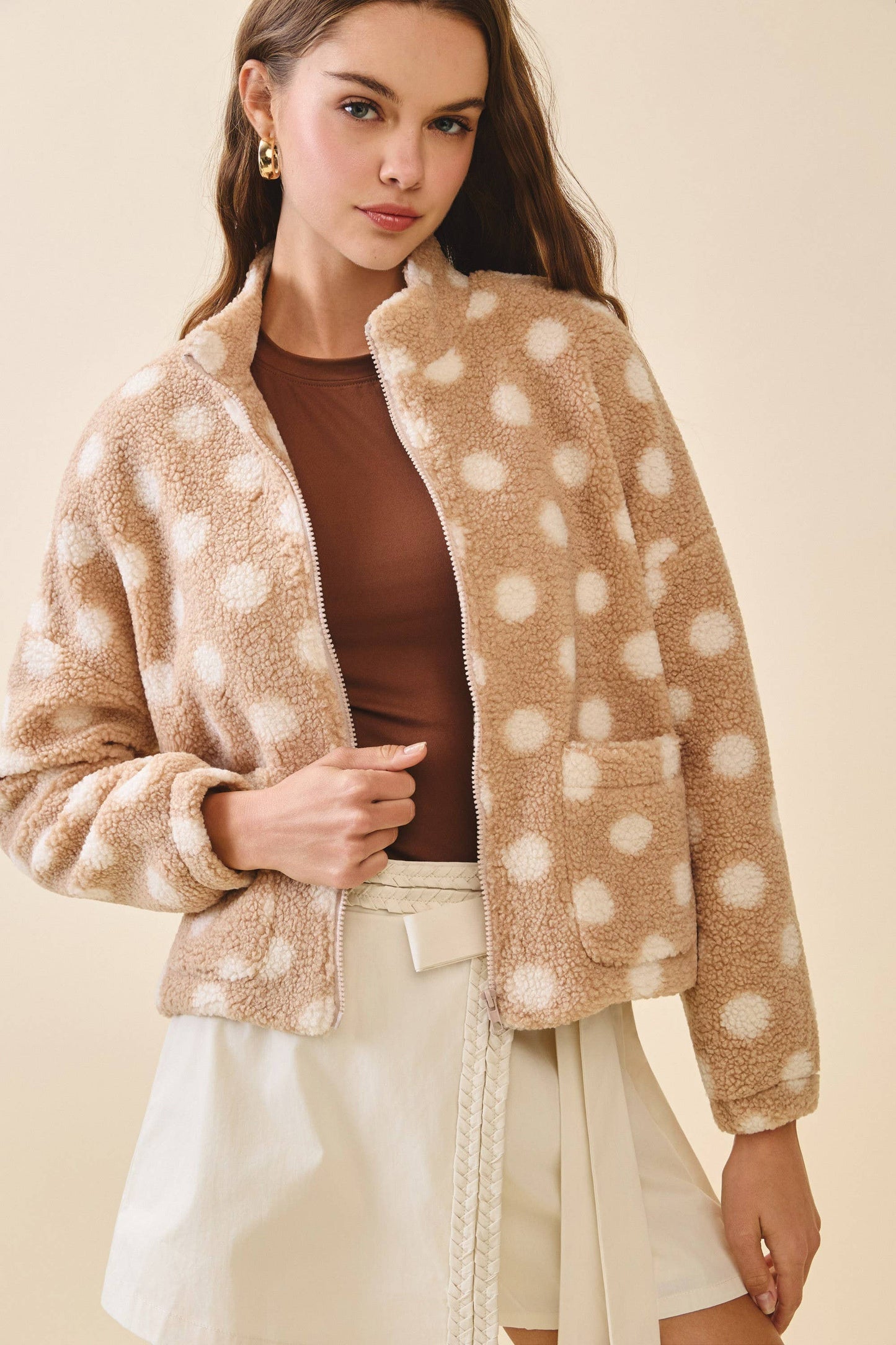 Polka Dot Sherpa
