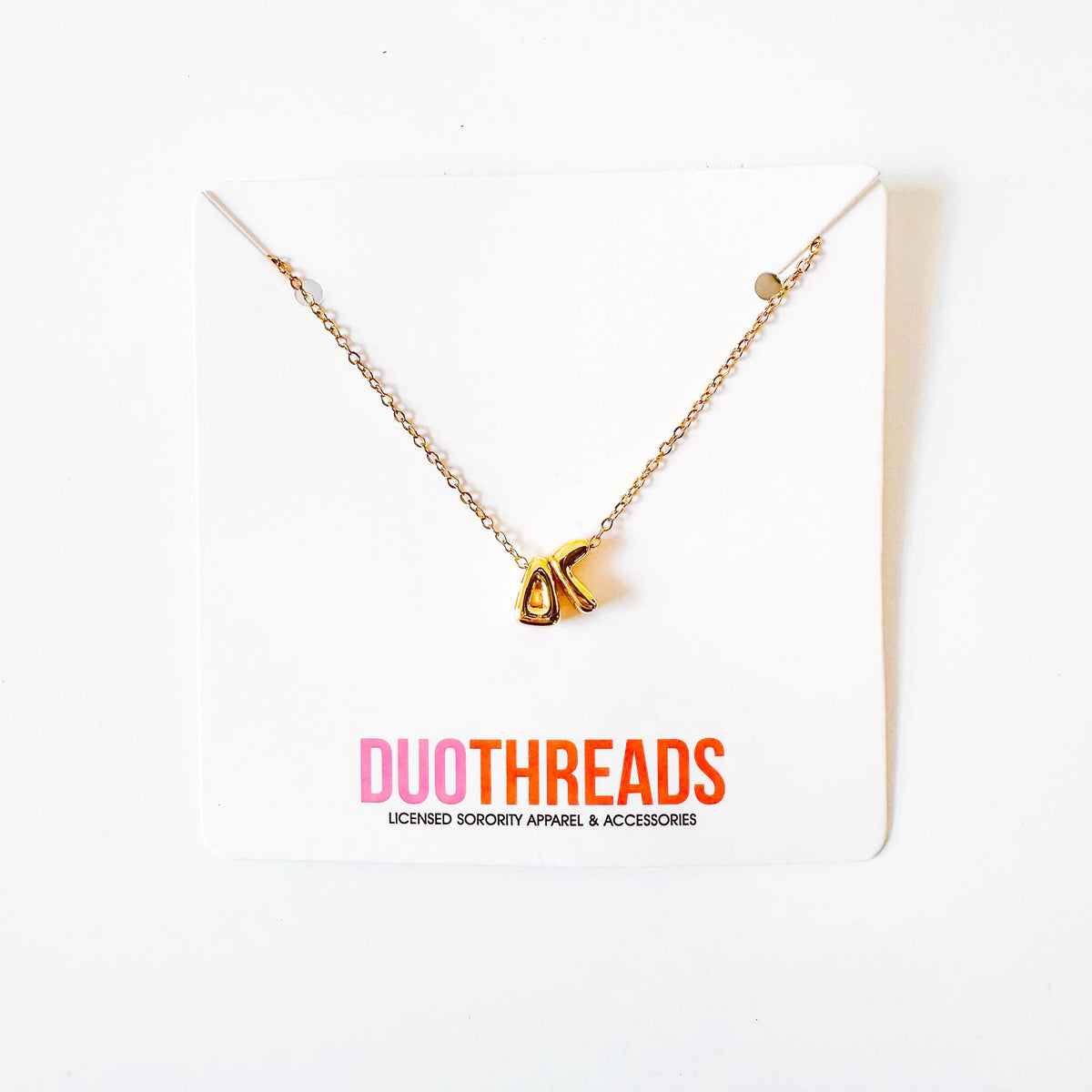 Bubble Necklace: ALPHA DELTA PI