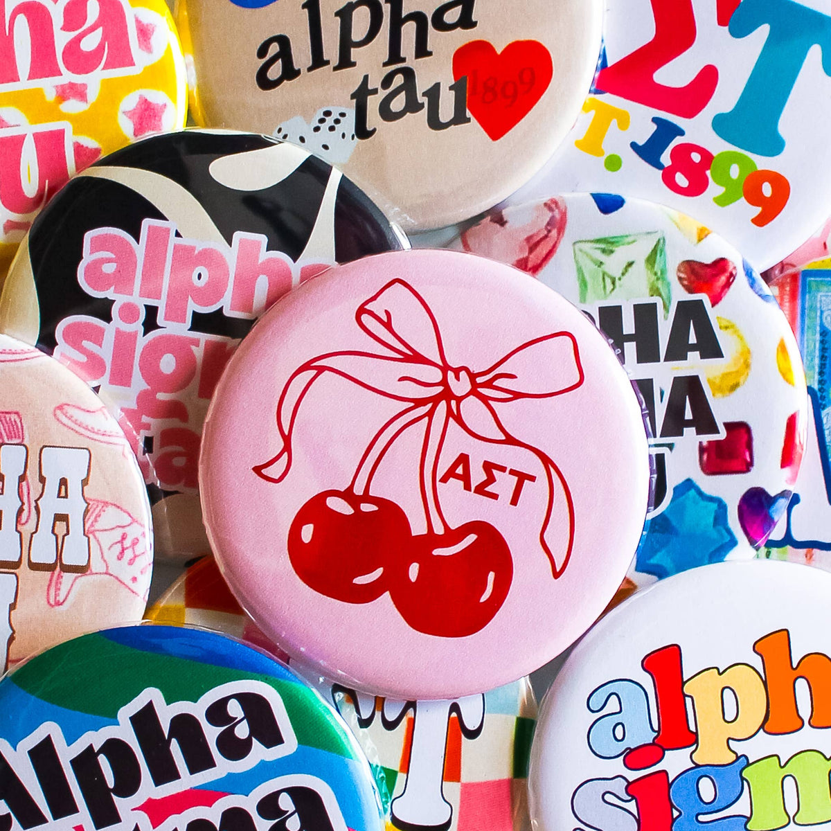 PHI MU Buttons