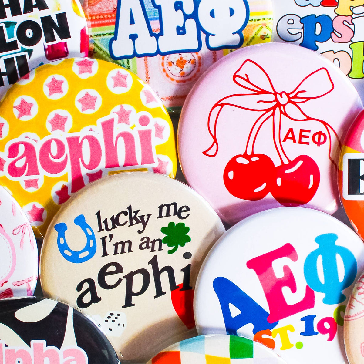 ALPHA DELTA PI Buttons