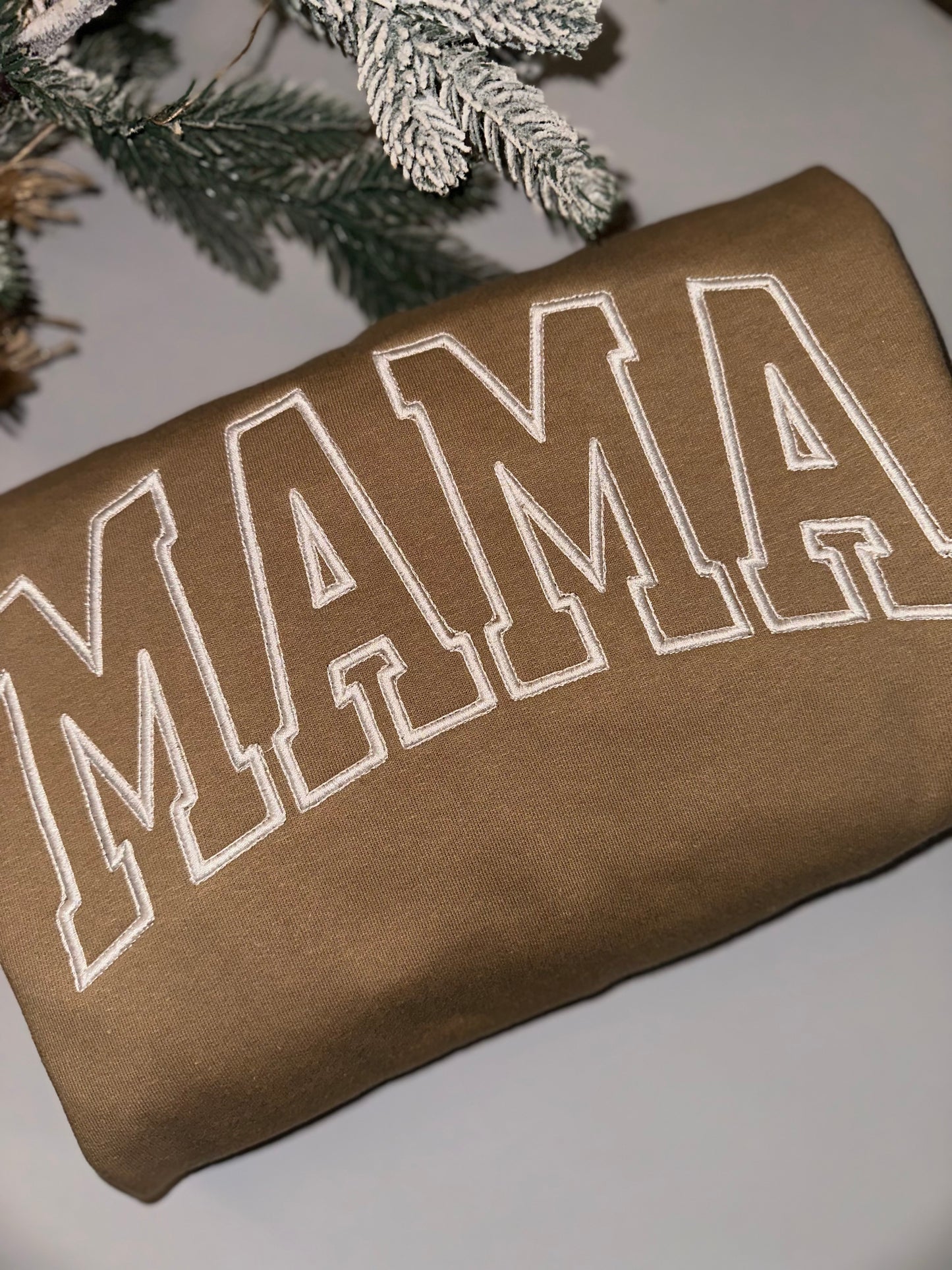 MAMA Embroidered Crew