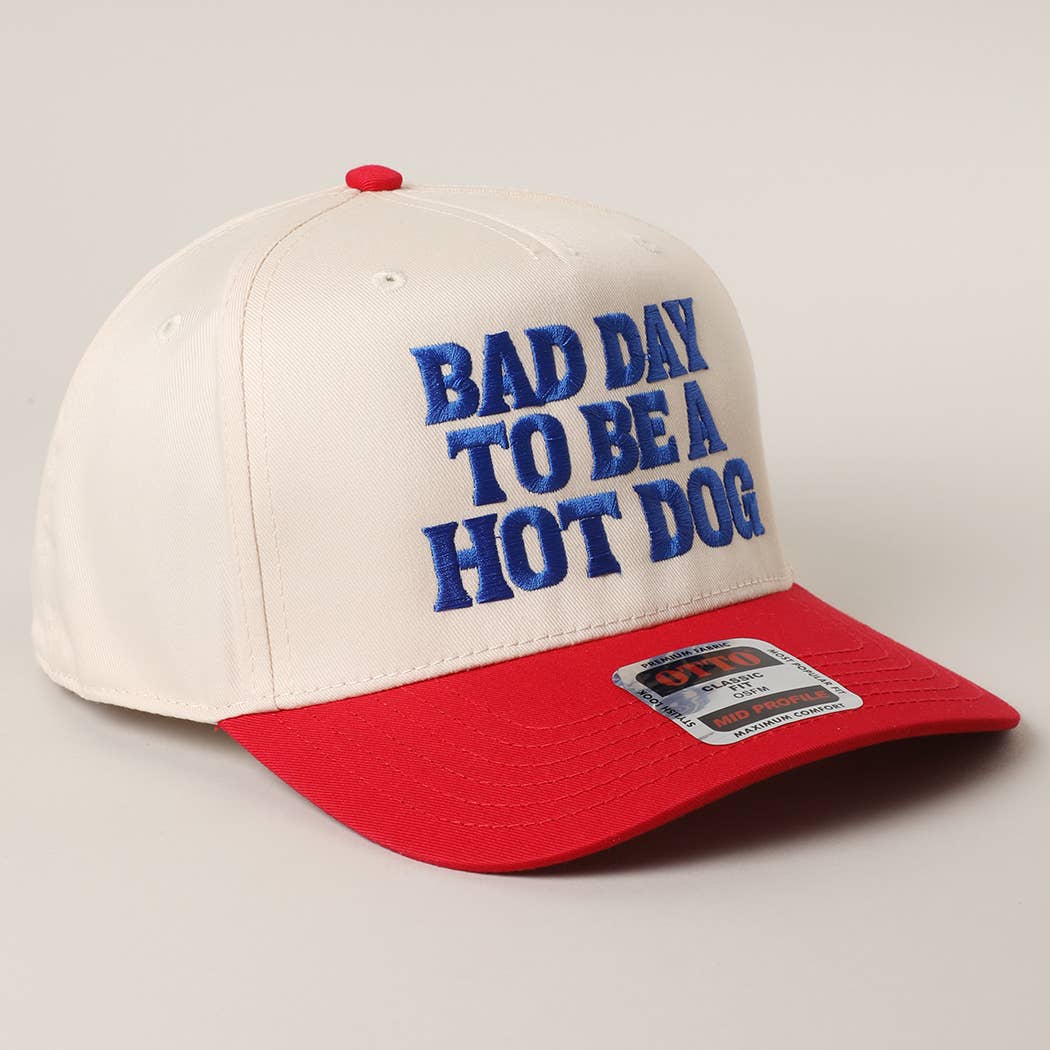 Bad Day To Be A Hot Dog Hat: Red