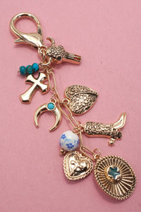 Lucky Cowgirl Bag Charm
