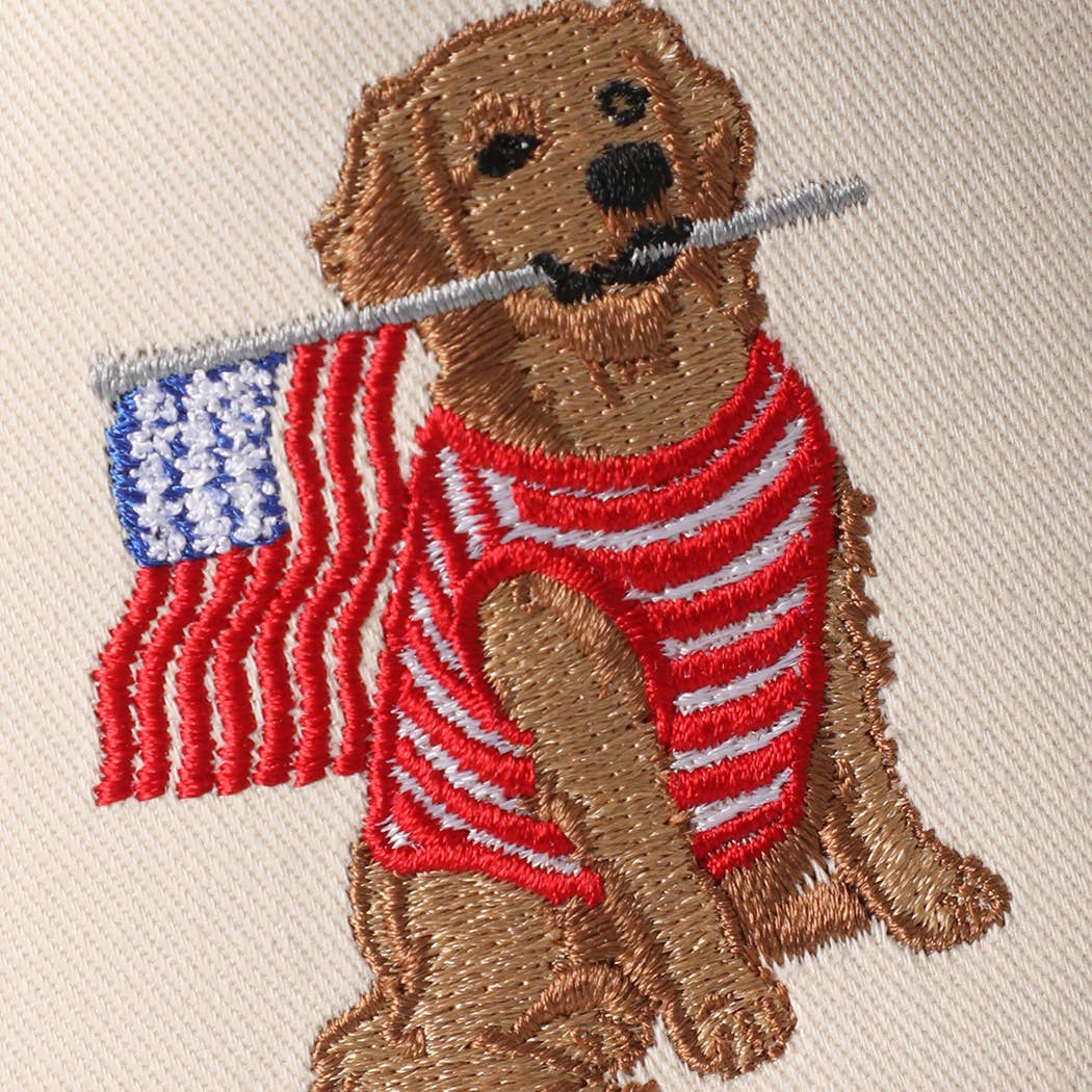 All American Pup Hat | Light Denim