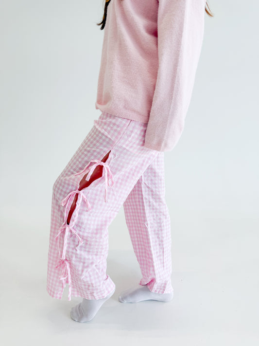 For the Girls Gingham Pants