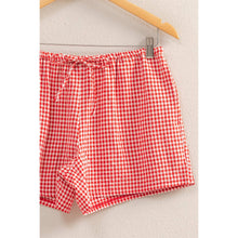 Load image into Gallery viewer, Spring Picnic Shorts-Red
