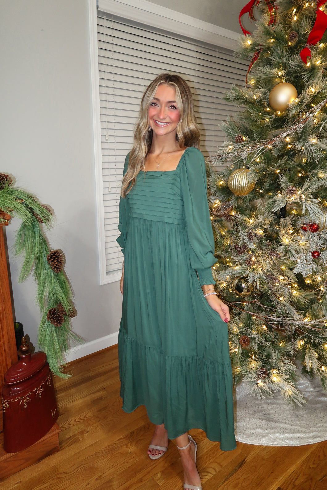 Evergreen Maxi Dress