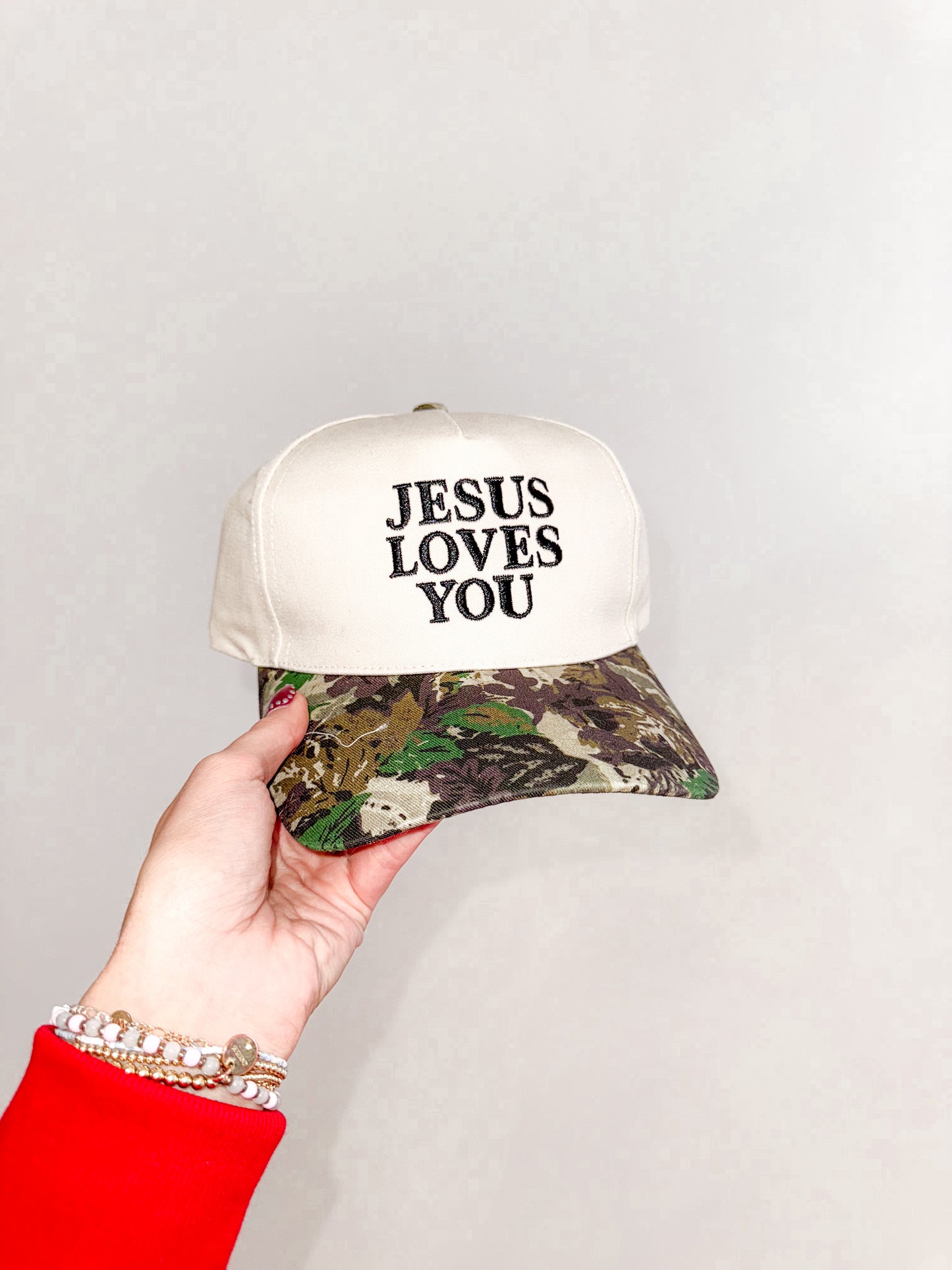 Jesus Loves You Hat | Camo