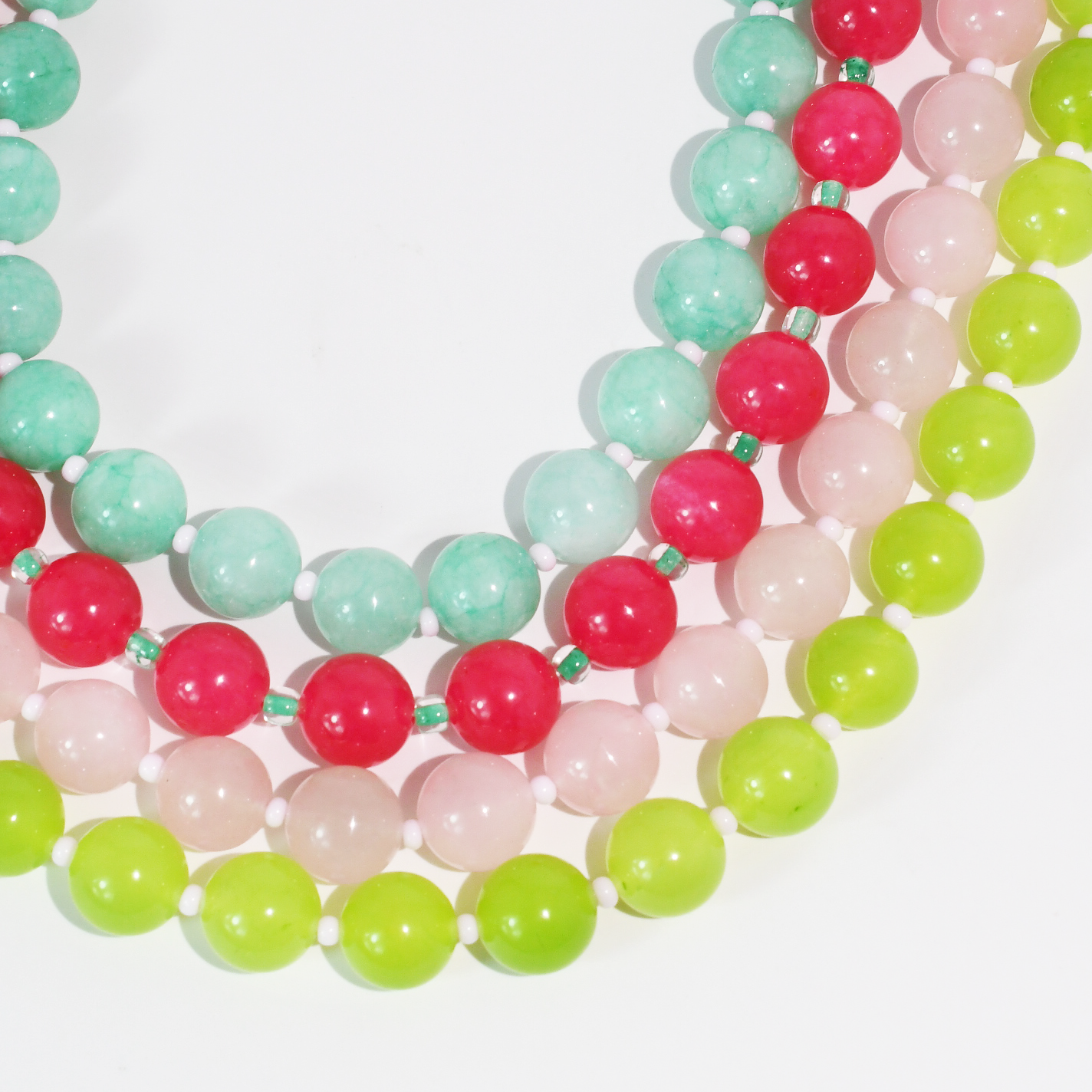 Love Big Necklaces: Green