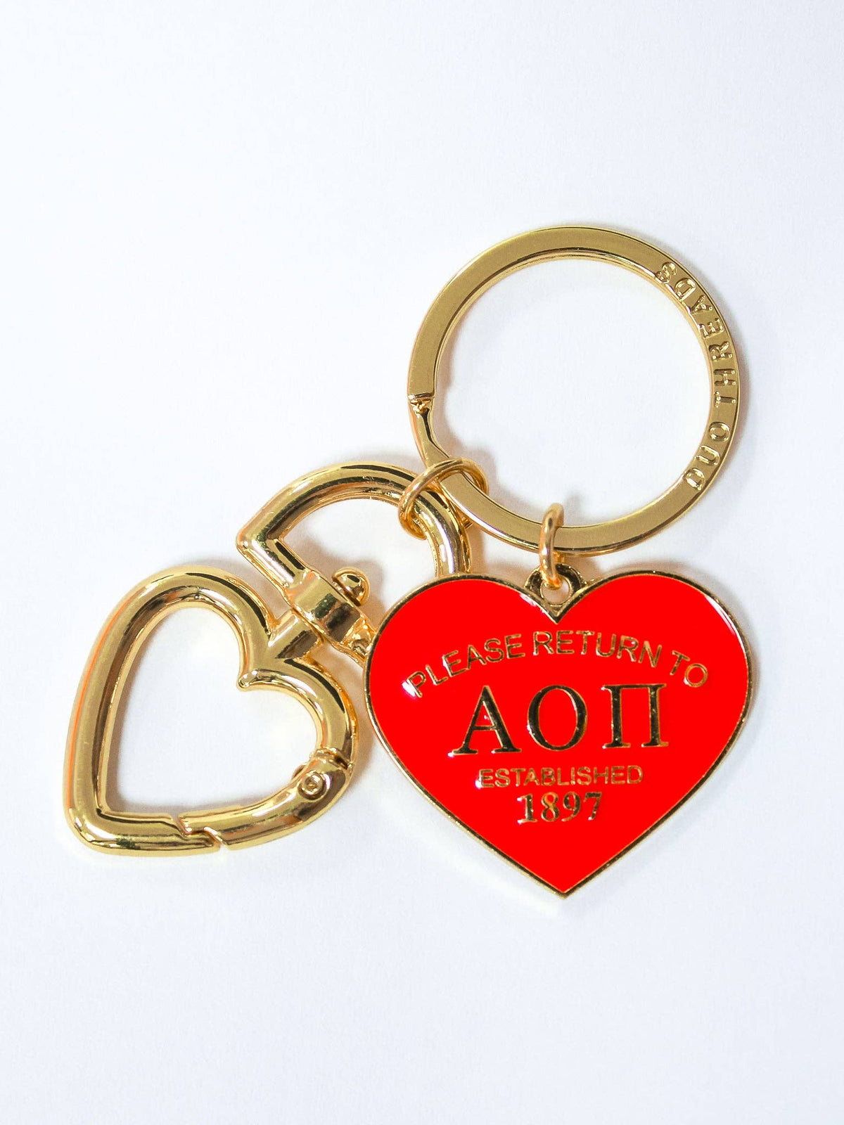 Please Return Key Ring: ALPHA OMICRON PI