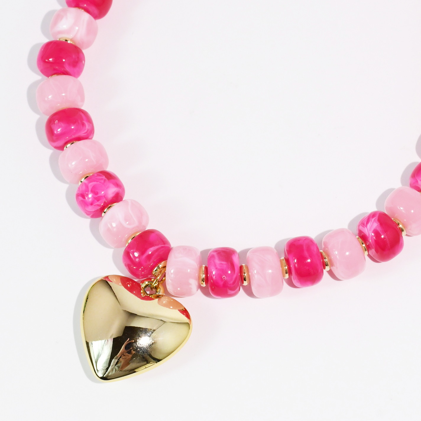 Beloved Necklace: Pink