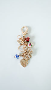 Gold Multi Bag Charm