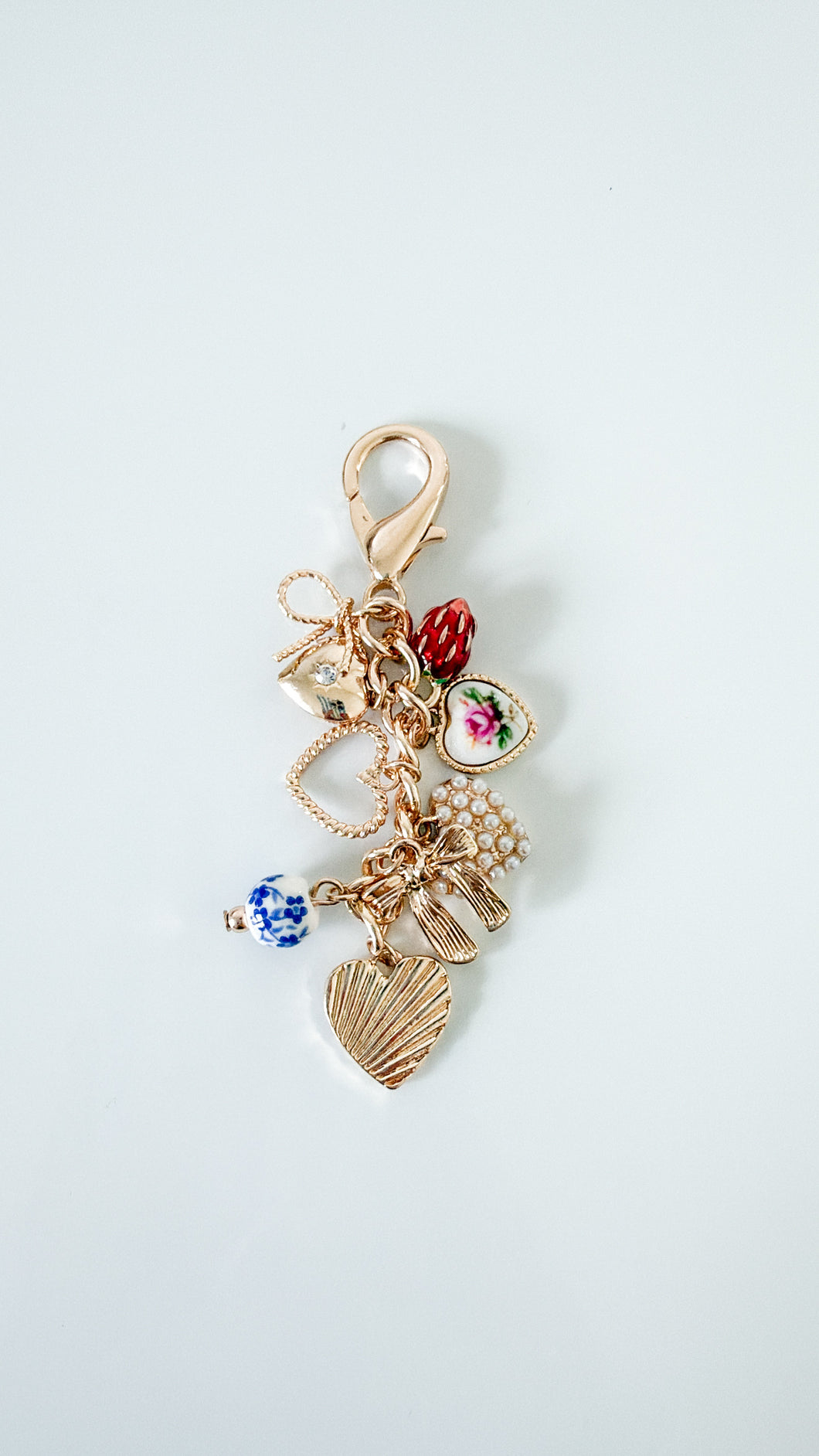 Gold Multi Bag Charm