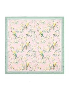 Pink&Green Bandana Scarf