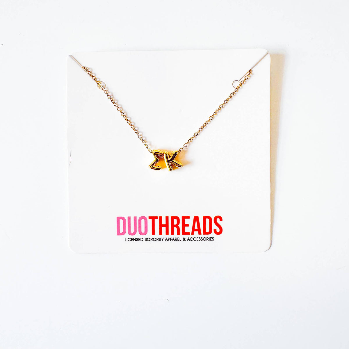 Bubble Necklace: ALPHA DELTA PI