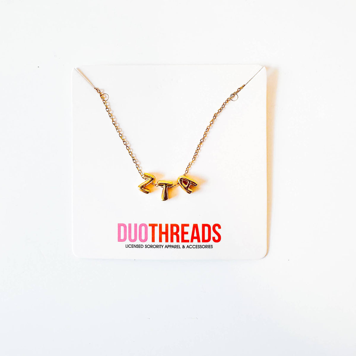 Bubble Necklace: ALPHA DELTA PI
