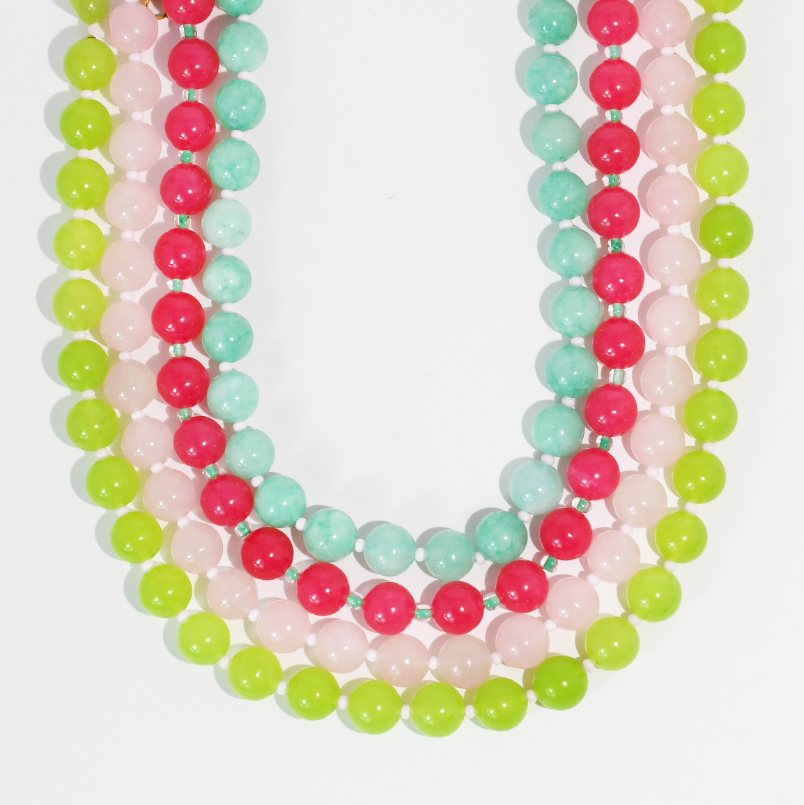 Love Big Necklaces: Green