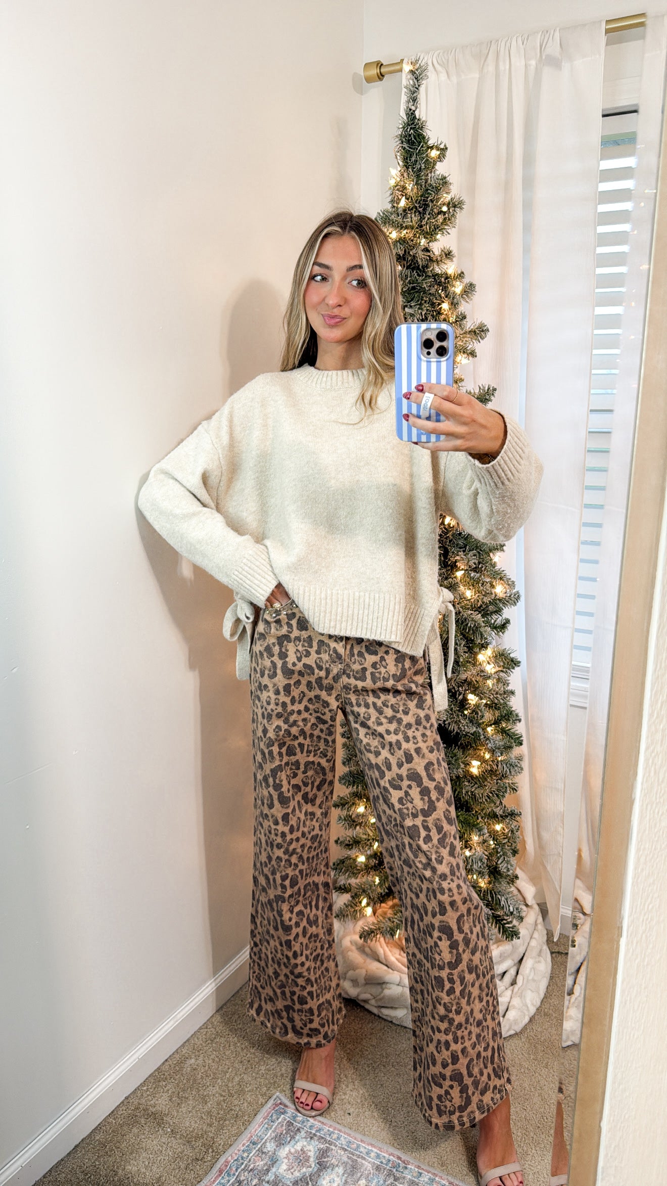 The IT Girl Leopard Studded Jeans