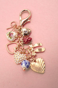 Gold Multi Bag Charm