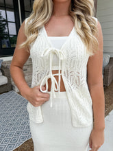 Load image into Gallery viewer, Dinner at Seaside Knit Vest
