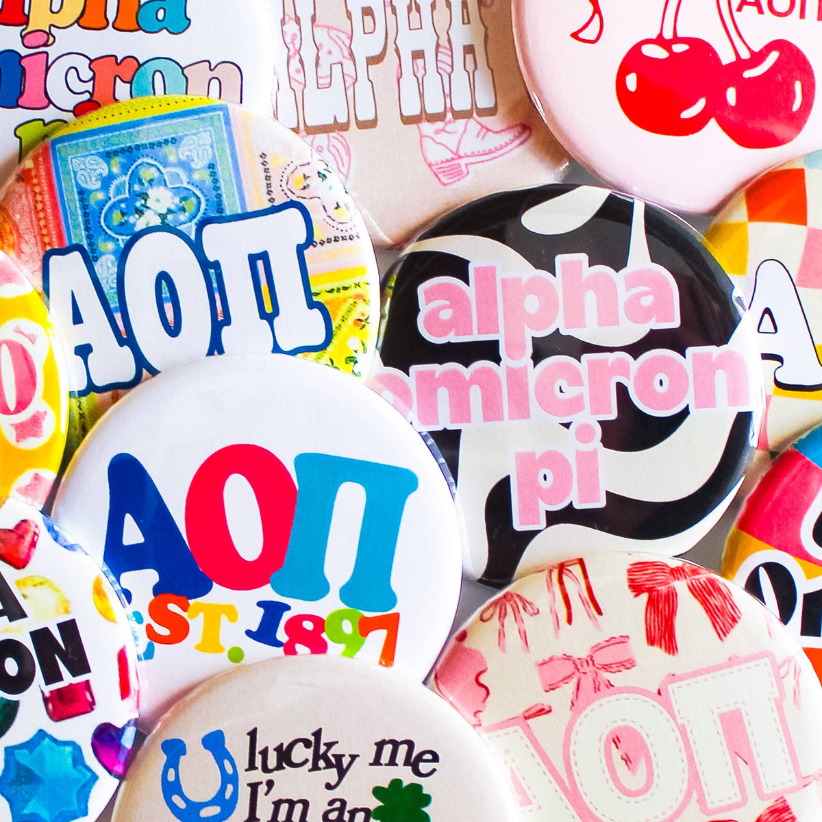 PHI MU Buttons